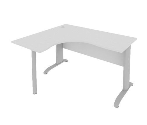 Письменный стол ПЛ.СА-3 Л 1400х1200х755 Серый в Орле - изображение