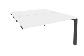Приставной стол к тумбе O.MP-D.SPR-3.8 Антрацит/Белый бриллиант в Орле