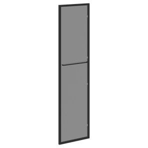 Дверь стеклянная в рамке правая LOFTIS Сосна Эдмонт LMRG 40 R (790х20х1470) в Орле