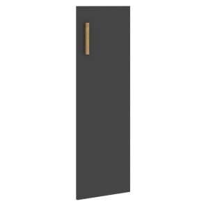 Дверь для шкафа средняя правая FORTA Черный Графит FMD40-1(R) (396х18х1164) в Орле