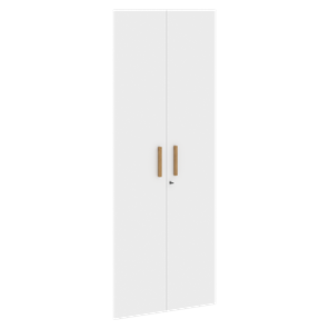 Двери для шкафов высокие с замком FORTA Белый FHD 40-2(Z)  (794х18х1932) в Орле