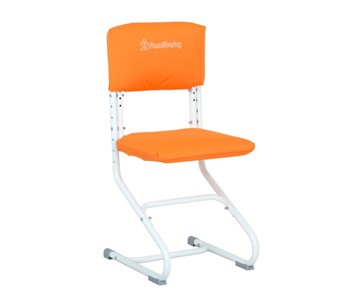Комплект чехлов на сиденье и спинку стула СУТ.01.040-01 Оранжевый, Замша в Орле