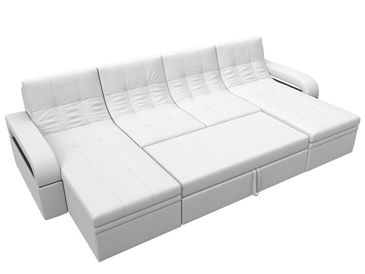 П-образный диван Лига-035 мини, Белый (экокожа) в Орле - изображение 2