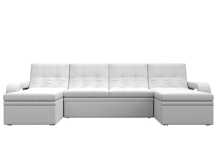 П-образный диван Лига-035 мини, Белый (экокожа) в Орле - изображение 6