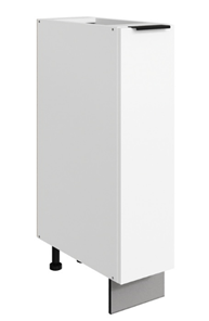 Шкаф рабочий Стоун L200 (1 дв.гл.) (белый/джелато софттач) в Орле