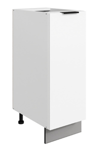 Кухонная тумба Стоун L300 (1 дв.гл.) (белый/джелато софттач) в Орле