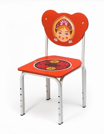 Детский стул Матрешка (Кузя-МТ(1-3)КрСр) в Орле - изображение