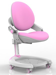Кресло растущее Mealux ZMAX-15 Plus, Y-710 PN, белый металл, обивка розовая однотонная в Орле