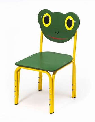 Детский стул Лягушонок (Кузя-ЛГ(1-3)ЗЖ) в Орле - изображение