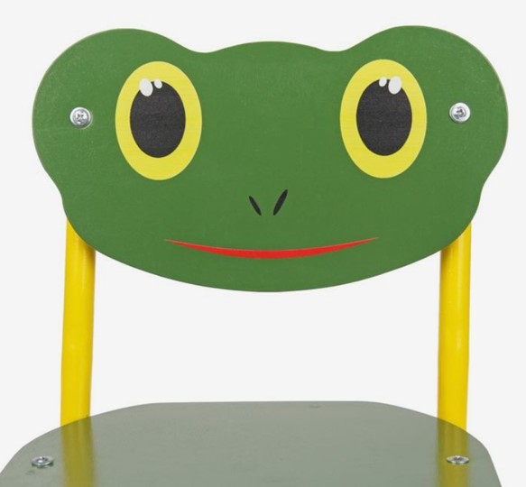 Детский стул Лягушонок (Кузя-ЛГ(1-3)ЗЖ) в Орле - изображение 1
