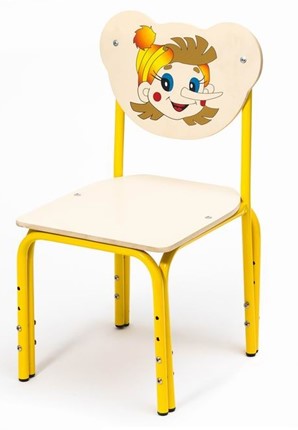 Детский растущий стул Буратино (Кузя-БР(1-3)БЖ) в Орле - изображение
