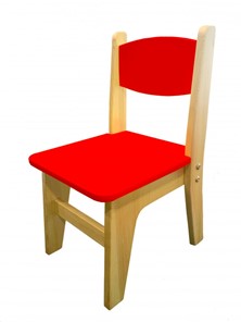 Детский стул Вуди красный (H 300) в Орле