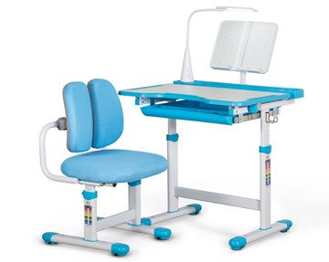 Комплект из растущего стола и кресла Mealux EVO BD-23 Blue в Орле