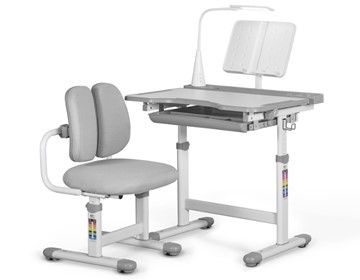 Комплект из растущего стола и кресла Mealux EVO BD-23 Grey в Орле
