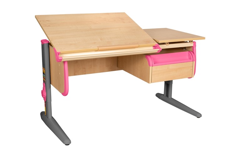 Растущий стол 1/75-40 (СУТ.25) + Tumba 1 Бежевый/Розовый/Ниагара в Орле - изображение 1