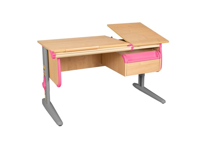 Растущий стол 1/75-40 (СУТ.25) + Tumba 1 Бежевый/Розовый/Ниагара в Орле - изображение 2