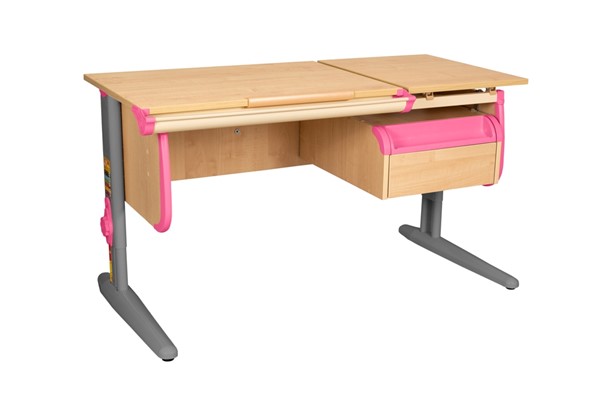 Растущий стол 1/75-40 (СУТ.25) + Tumba 1 Бежевый/Розовый/Ниагара в Орле - изображение