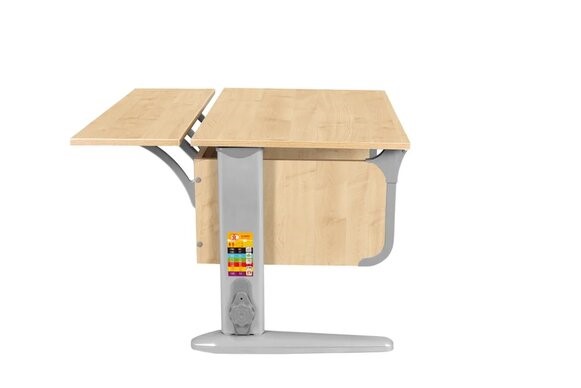 Детский стол-трансформер 6/75 (СУТ.48) + Polka_z 6/750 Клен-Танзай/серый/серый в Орле - изображение