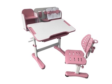Растущий стол и стул Vivo Pink FUNDESK в Орле - предосмотр 1