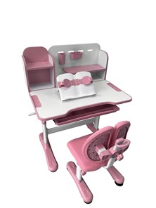 Растущий стол и стул Vivo Pink FUNDESK в Орле - предосмотр 2