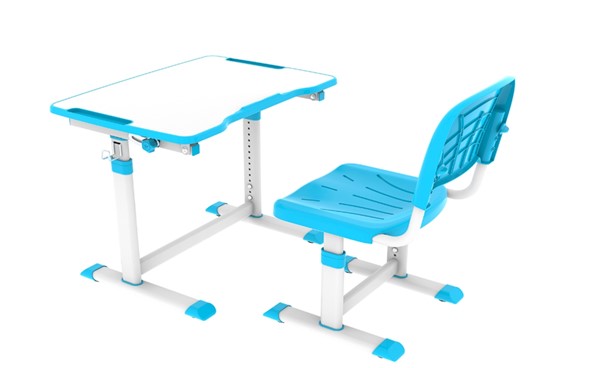 Парта растущая + стул Olea blue в Орле - изображение