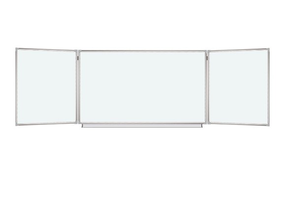 Магнитная доска для рисования BRAUBERG 100х150/300 см, 3-х элементная в Орле - изображение