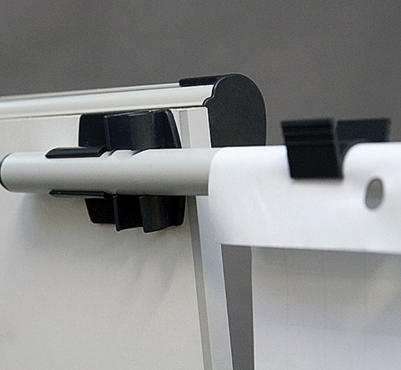 Доска-флипчарт магнитно-маркерная 2х3, TF02/2011, 70x100 см, передвижная, держатели для бумаги в Орле - изображение 5