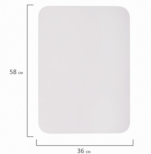 Магнитно-маркерная доска на холодильник BRAUBERG, 58х36 см с маркером, магнитом и салфеткой в Орле - изображение 8