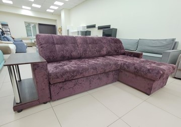 Угловой диван Мальта 2 со столиком велюр Candy 16 (ПТК), в Орле