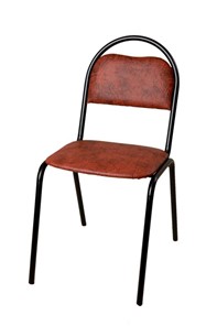 Офисный стул Стандарт СРП-033 Эмаль коричневый кожзам в Орле